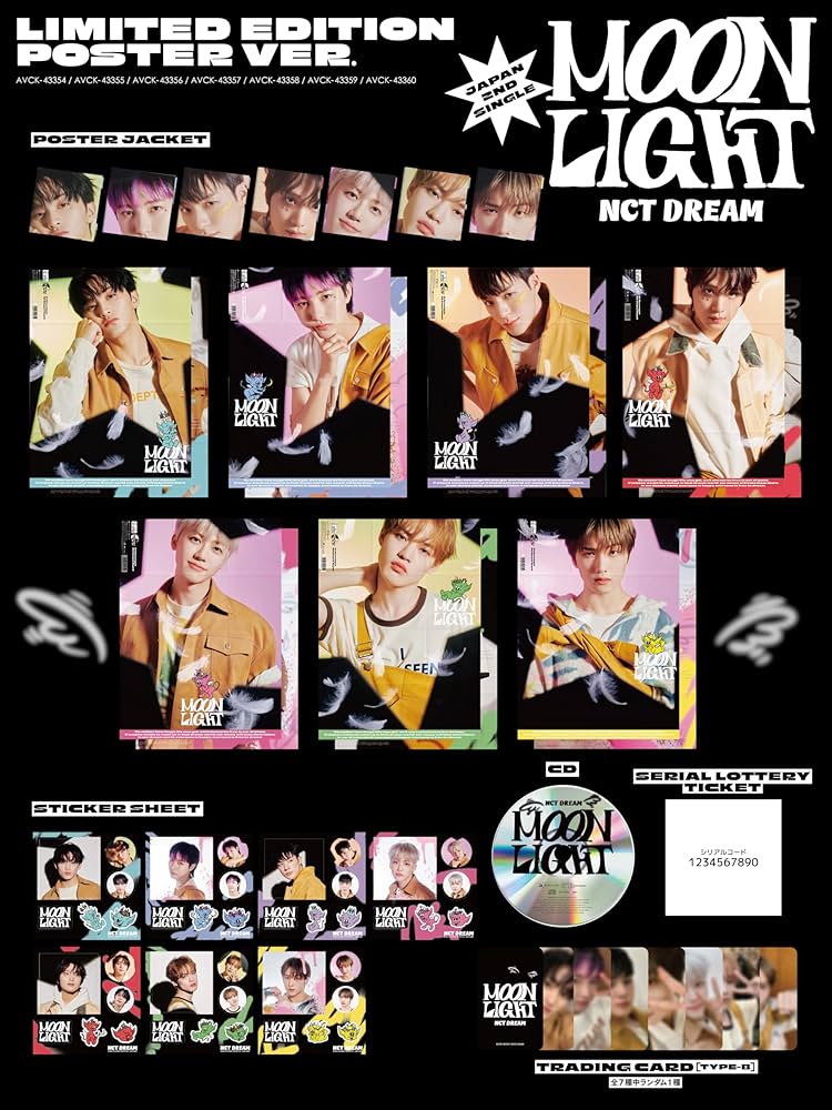 nct dream moonlight ジェミンセット nct dream moonlight ジェミンセット Nct Dream - Moonlight